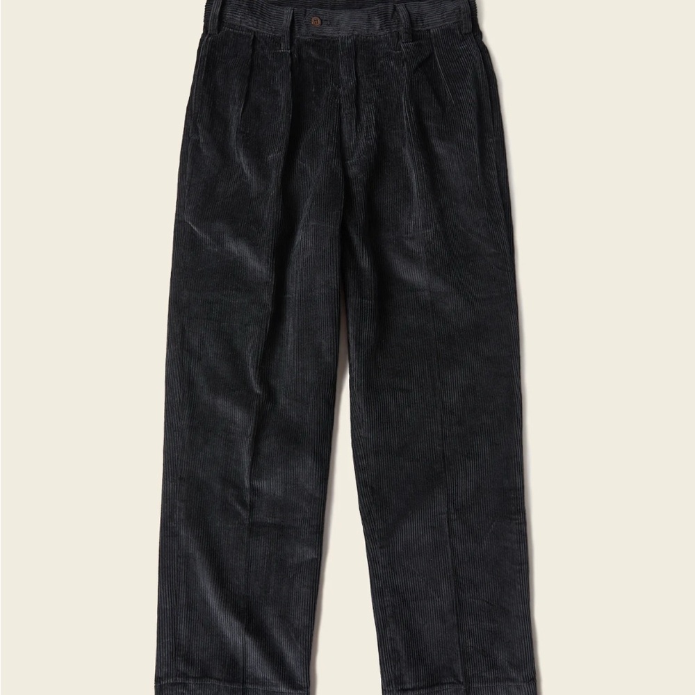 Men's Black Corduroy Pants
